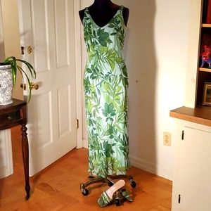 Ann Taylor silk printed dress size 6